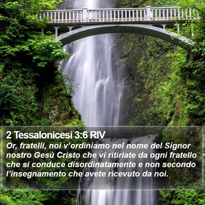 2 Tessalonicesi 3:6 RIV Bible Verse Image