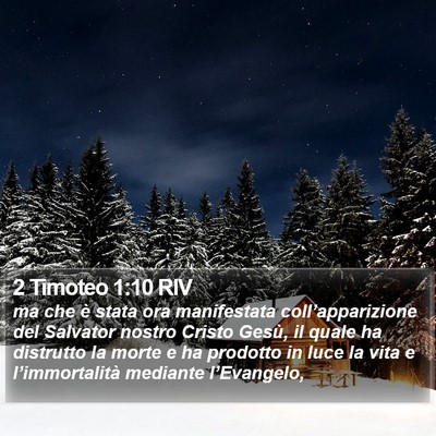 2 Timoteo 1:10 RIV Bible Verse Image