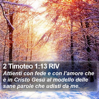 2 Timoteo 1:13 RIV Bible Verse Image