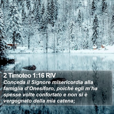 2 Timoteo 1:16 RIV Bible Verse Image