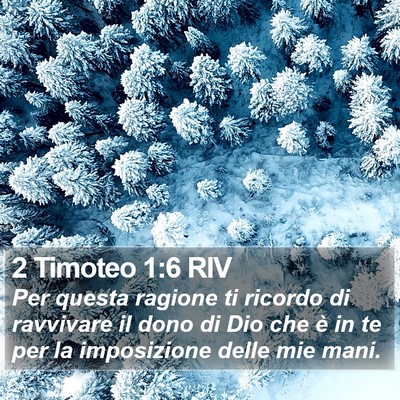 2 Timoteo 1:6 RIV Bible Verse Image
