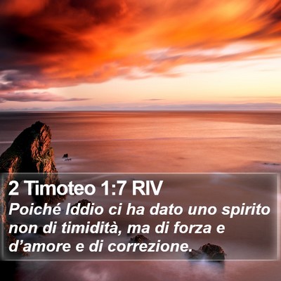 2 Timoteo 1:7 RIV Bible Verse Image