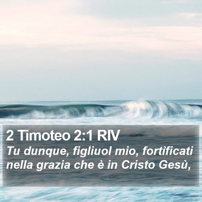 2 Timoteo 2:1 RIV Bible Verse Image