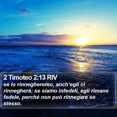 2 Timoteo 2:13 RIV Bible Verse Image