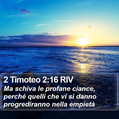 2 Timoteo 2:16 RIV Bible Verse Image