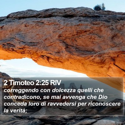 2 Timoteo 2:25 RIV Bible Verse Image