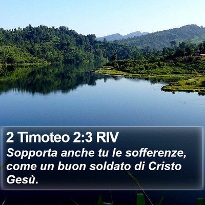 2 Timoteo 2:3 RIV Bible Verse Image