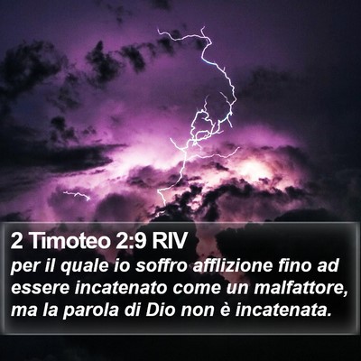 2 Timoteo 2:9 RIV Bible Verse Image