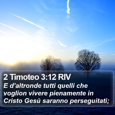 2 Timoteo 3:12 RIV Bible Verse Image