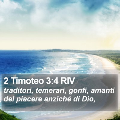 2 Timoteo 3:4 RIV Bible Verse Image