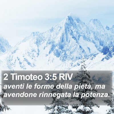 2 Timoteo 3:5 RIV Bible Verse Image