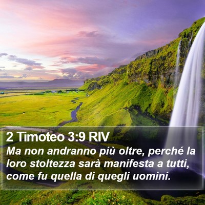 2 Timoteo 3:9 RIV Bible Verse Image