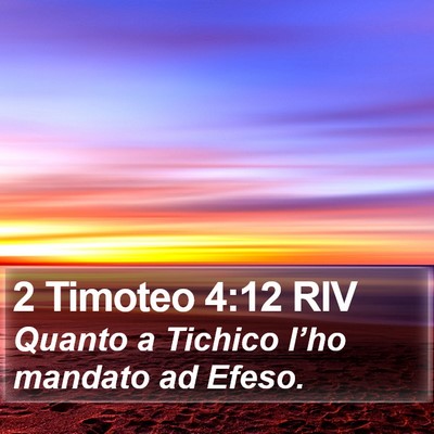 2 Timoteo 4:12 RIV Bible Verse Image