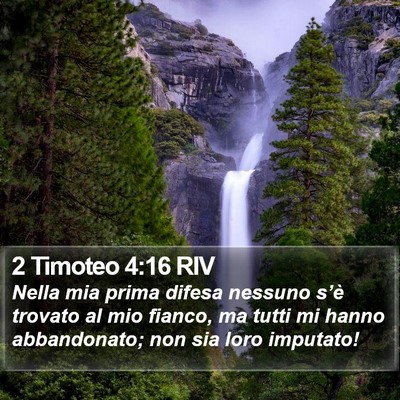 2 Timoteo 4:16 RIV Bible Verse Image