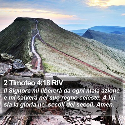 2 Timoteo 4:18 RIV Bible Verse Image
