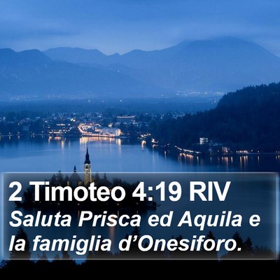 2 Timoteo 4:19 RIV Bible Verse Image