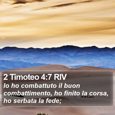 2 Timoteo 4:7 RIV Bible Verse Image
