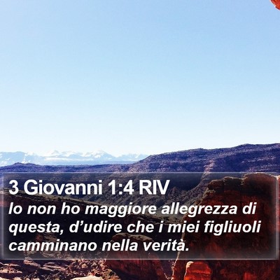 3 Giovanni 1:4 RIV Bible Verse Image