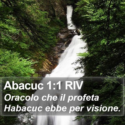 Abacuc 1:1 RIV Bible Verse Image