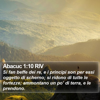 Abacuc 1:10 RIV Bible Verse Image