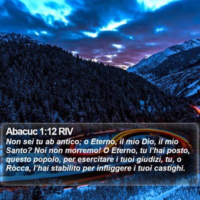 Abacuc 1:12 RIV Bible Verse Image