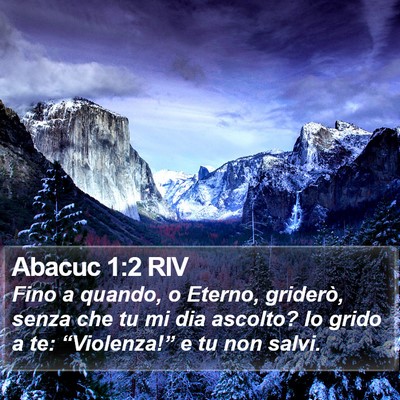 Abacuc 1:2 RIV Bible Verse Image