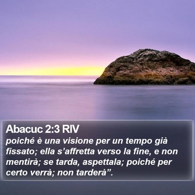 Abacuc 2:3 RIV Bible Verse Image