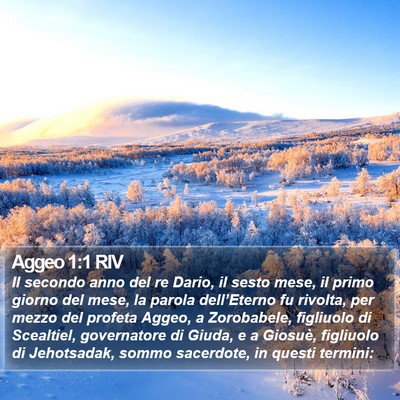 Aggeo 1:1 RIV Bible Verse Image