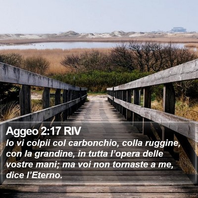 Aggeo 2:17 RIV Bible Verse Image