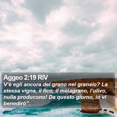 Aggeo 2:19 RIV Bible Verse Image
