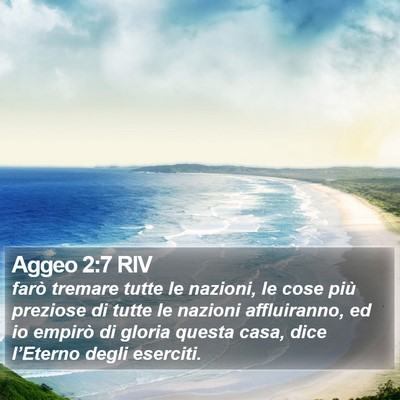 Aggeo 2:7 RIV Bible Verse Image