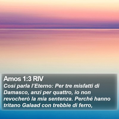 Amos 1:3 RIV Bible Verse Image