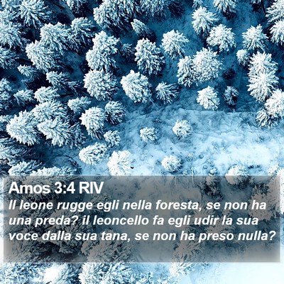 Amos 3:4 RIV Bible Verse Image