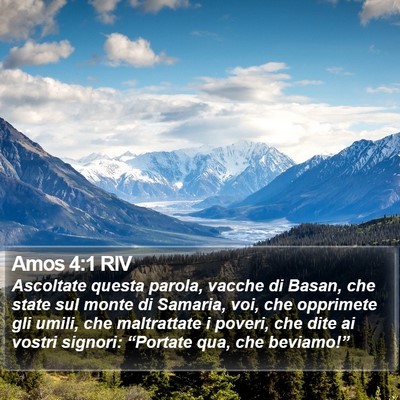 Amos 4:1 RIV Bible Verse Image