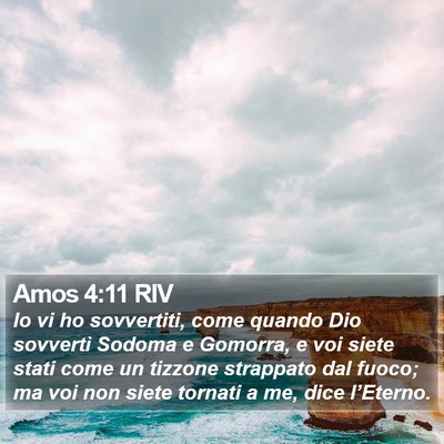 Amos 4:11 RIV Bible Verse Image