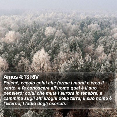 Amos 4:13 RIV Bible Verse Image