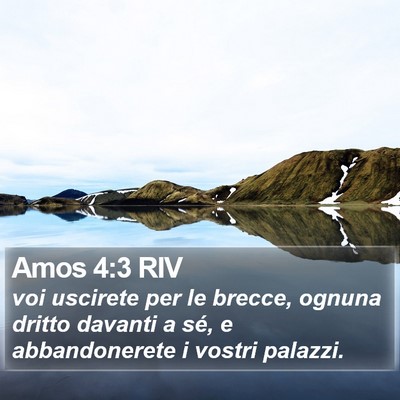 Amos 4:3 RIV Bible Verse Image