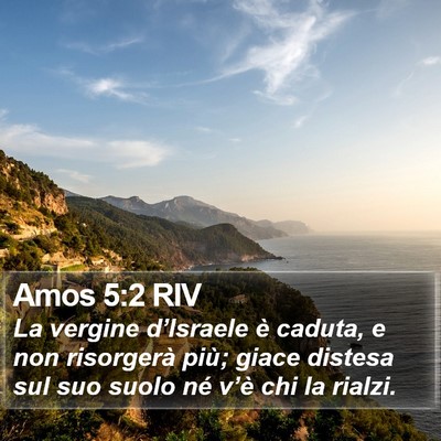 Amos 5:2 RIV Bible Verse Image
