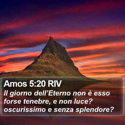 Amos 5:20 RIV Bible Verse Image