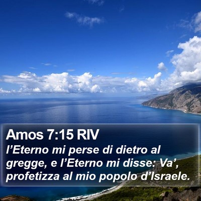 Amos 7:15 RIV Bible Verse Image
