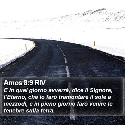 Amos 8:9 RIV Bible Verse Image