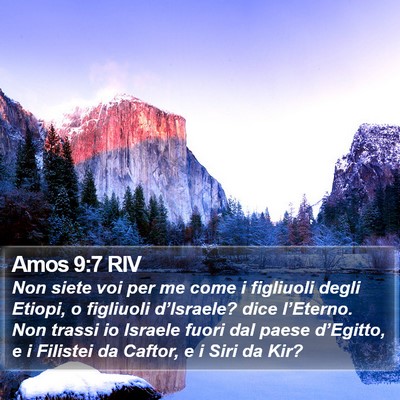 Amos 9:7 RIV Bible Verse Image