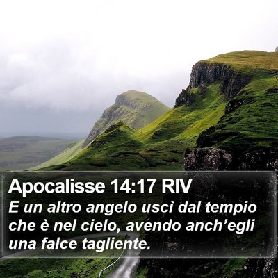 Apocalisse 14:17 RIV Bible Verse Image