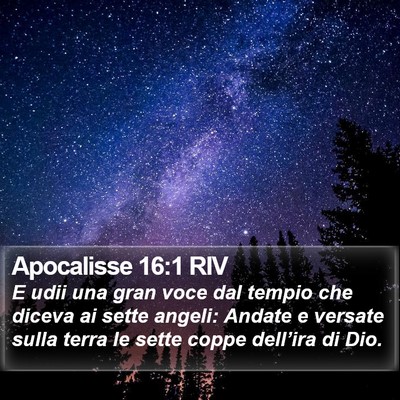 Apocalisse 16:1 RIV Bible Verse Image