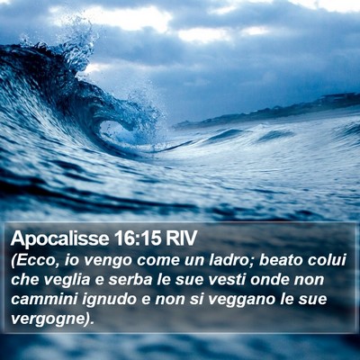 Apocalisse 16:15 RIV Bible Verse Image