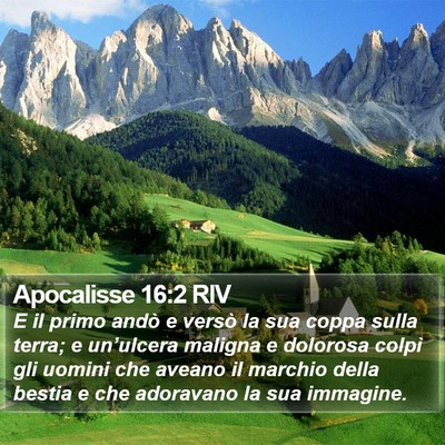 Apocalisse 16:2 RIV Bible Verse Image