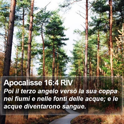 Apocalisse 16:4 RIV Bible Verse Image