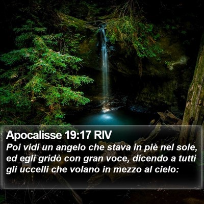 Apocalisse 19:17 RIV Bible Verse Image