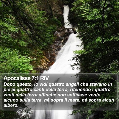 Apocalisse 7:1 RIV Bible Verse Image