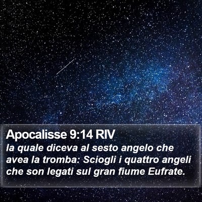 Apocalisse 9:14 RIV Bible Verse Image